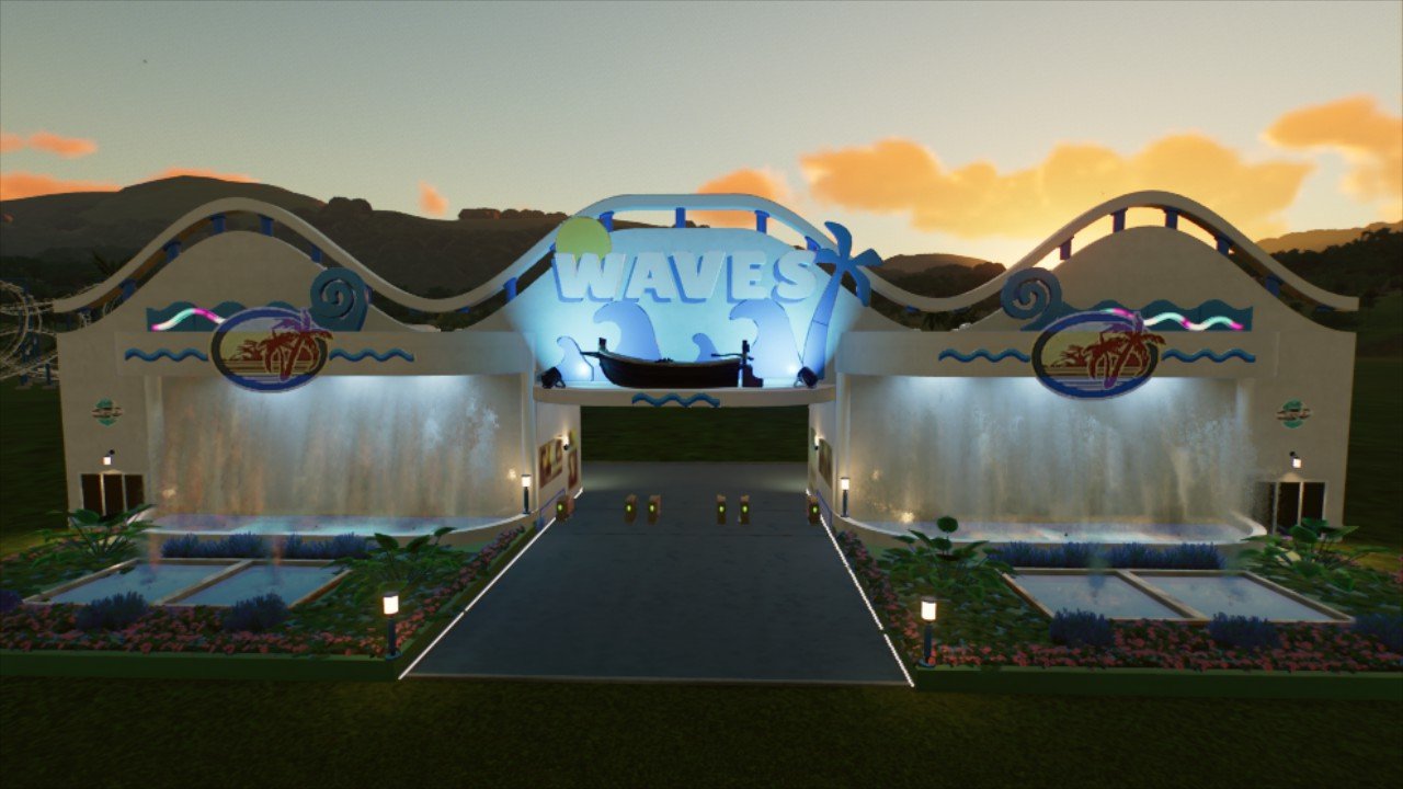 Waves Park Entrance