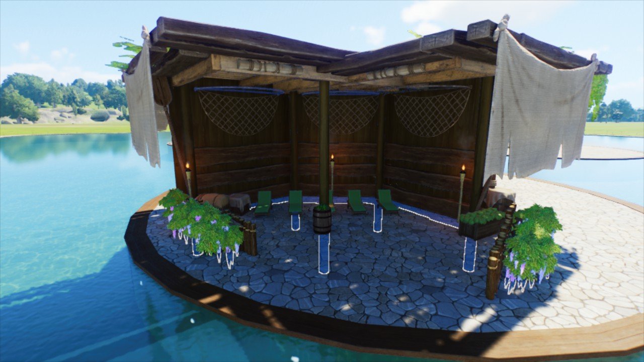 PIRATE CABANAWOOD CABANA