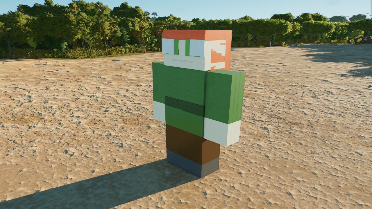 Alex from Minecraft - 창작마당 - 쥬라기 월드 에볼루션 3