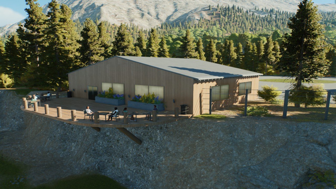 Paleoworld's Cliffside Lodge