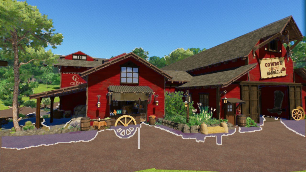 COWBOY COOKOUT BARBECUE DISNEY