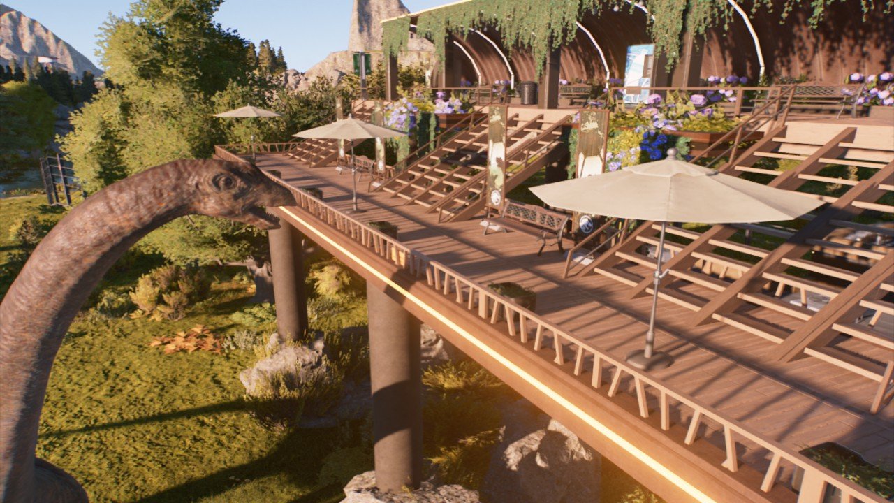 Sauropod Walkway - Workshop - Jurassic World Evolution 3