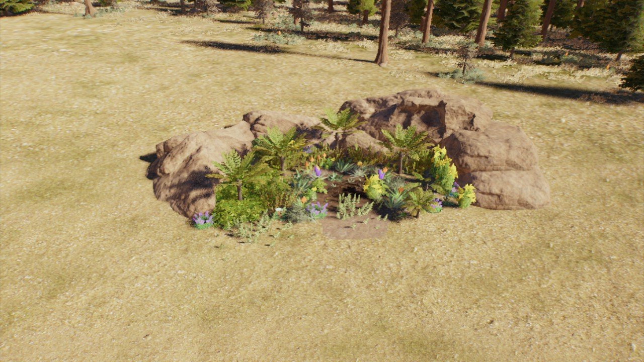 Tropical Meduim herbivore nest - Workshop - Jurassic World Evolution 3