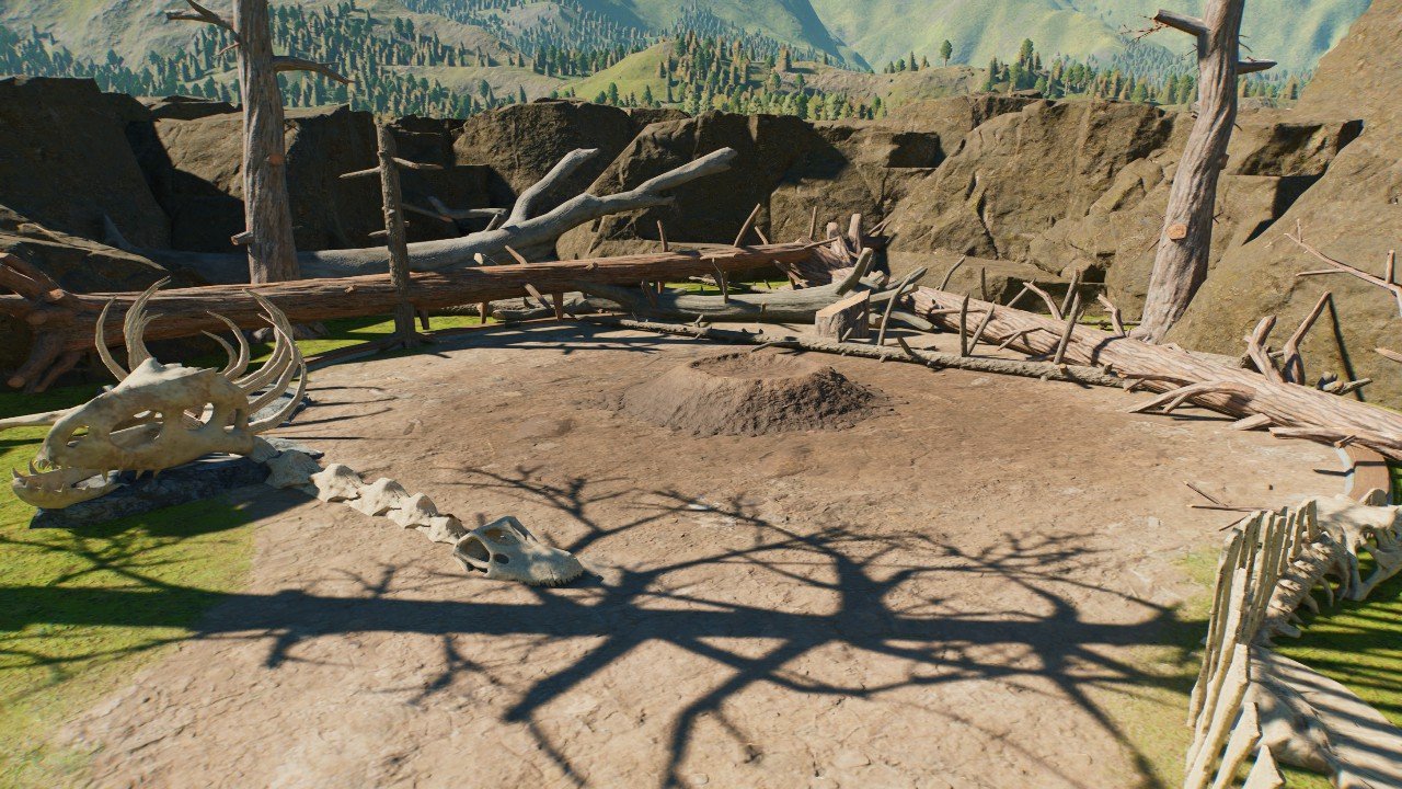 Carnivore nest (large) - Workshop - Jurassic World Evolution 3