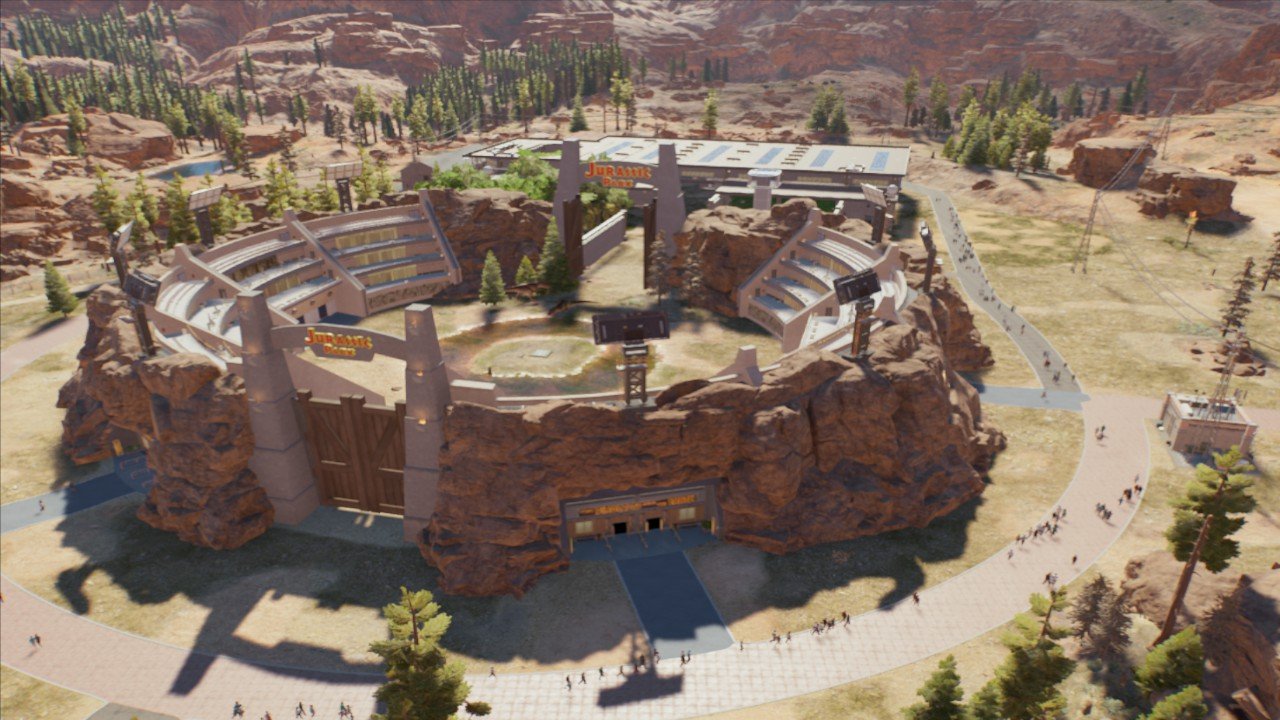 T-Rex Stadium - part. 1/2 - Workshop - Jurassic World Evolution 3