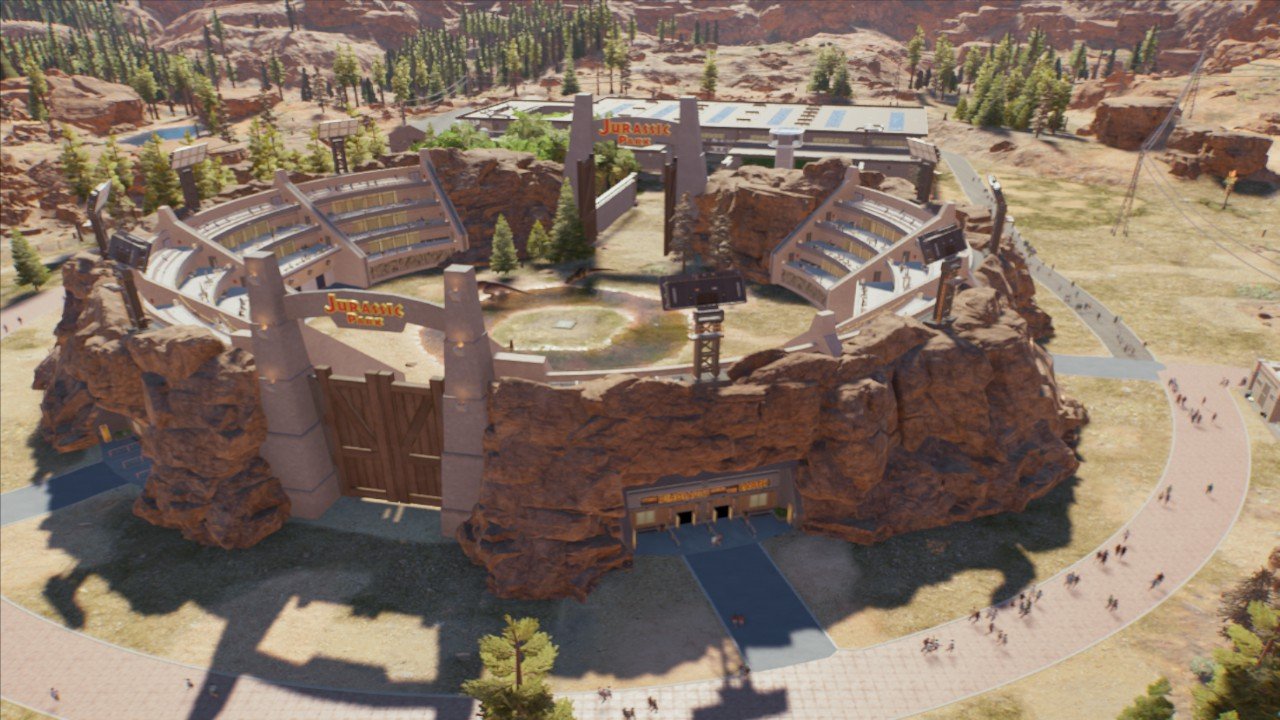 T-Rex Stadium - part. 2/2 - Workshop - Jurassic World Evolution 3