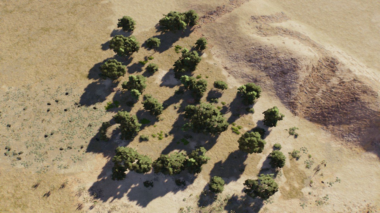 Desert forest landscape group - Workshop - Jurassic World Evolution 3