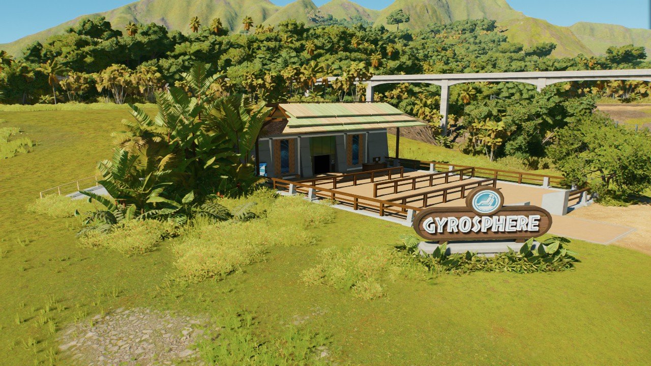 Functional Jurassic World Gyrosphere