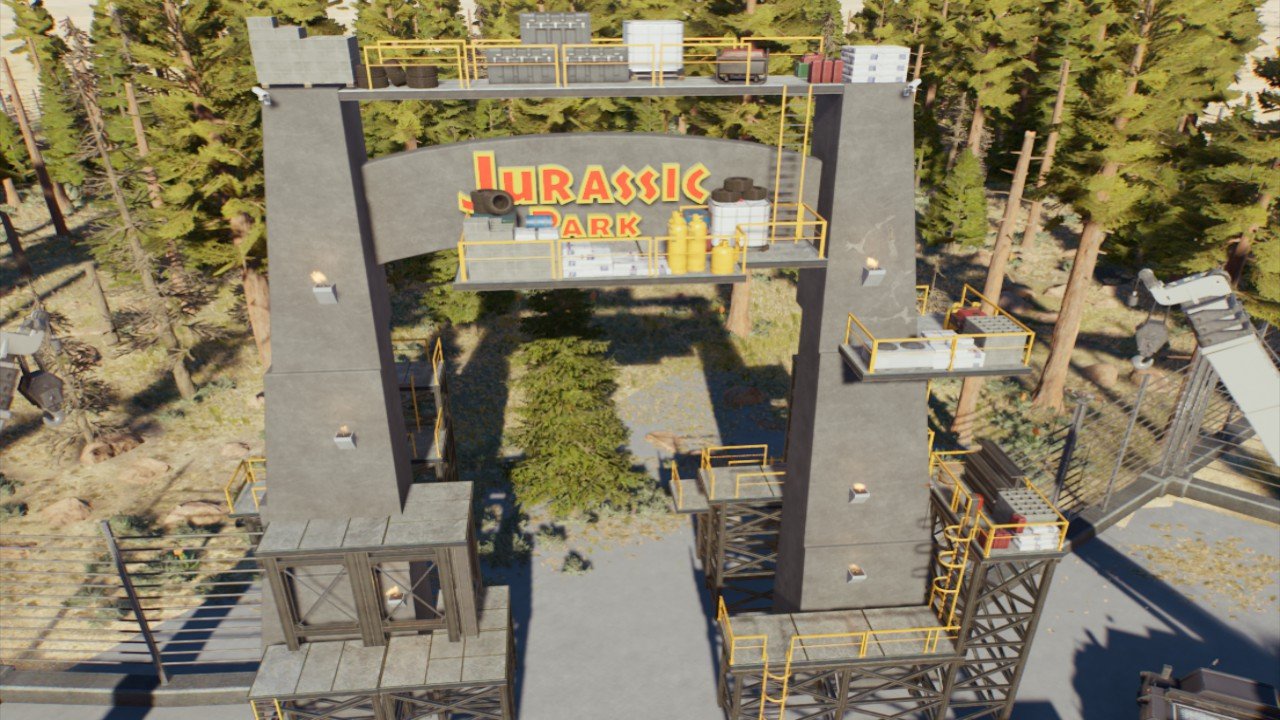 gate under construction - Workshop - Jurassic World Evolution 3