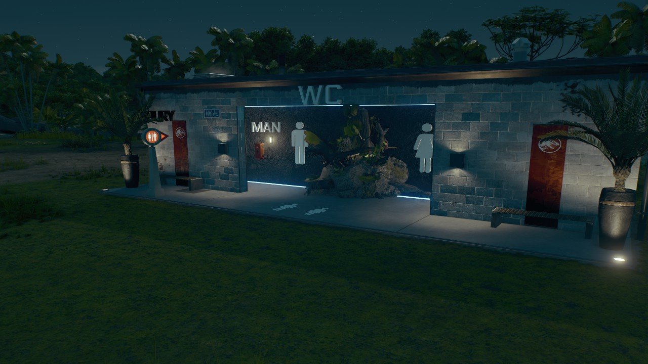 DurY´s Neo Restroom modern - Workshop - Jurassic World Evolution 3