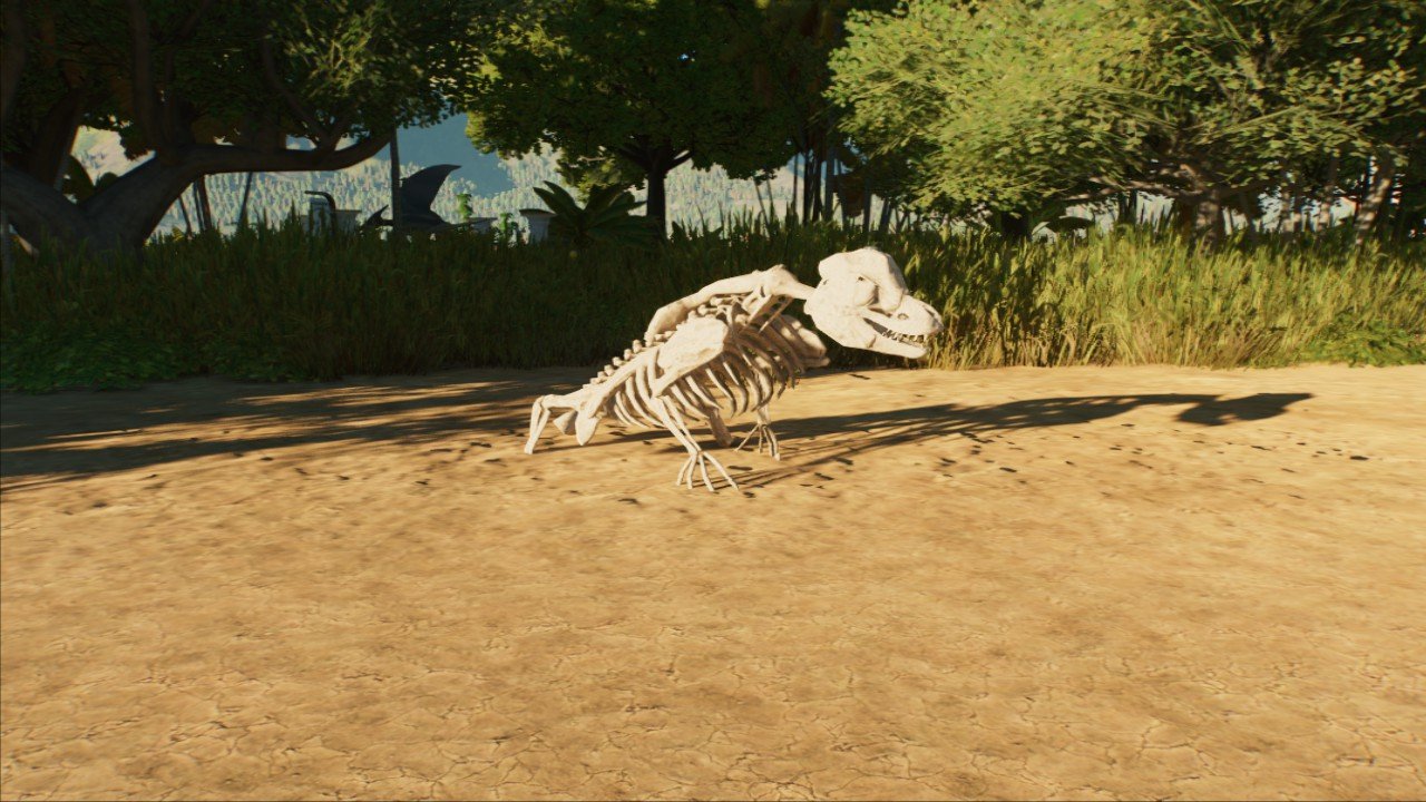 Future Predator skeleton - Workshop - Jurassic World Evolution 3