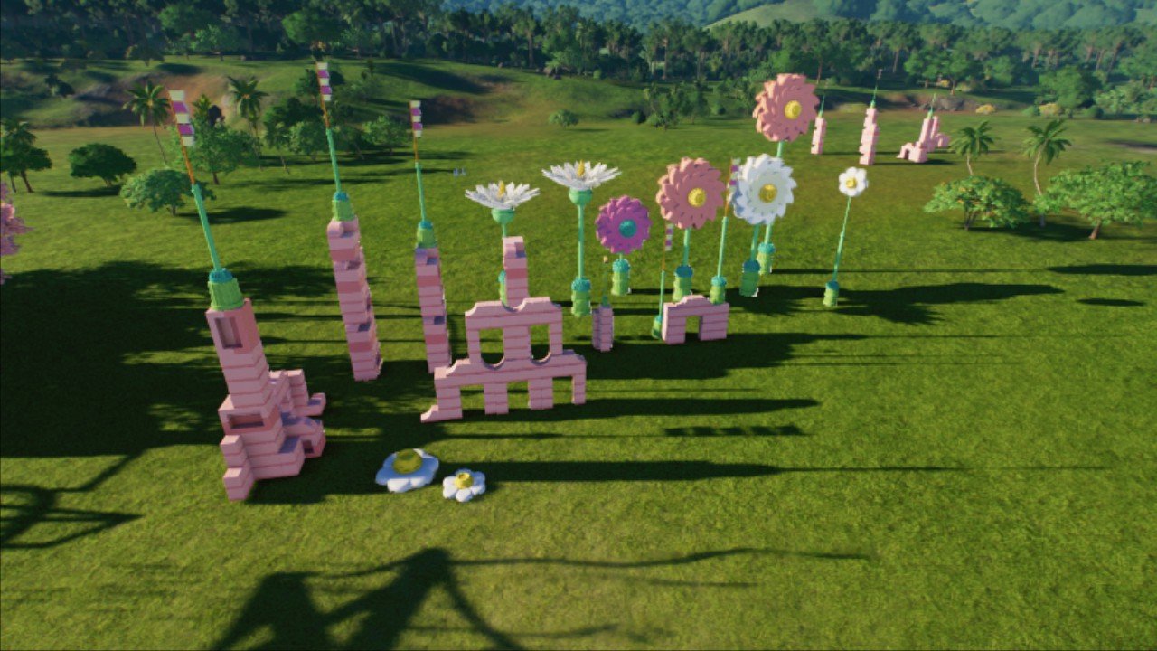 Spring  Pink Castle Set