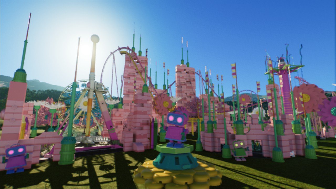 Spring  Tiny Robot Centerpiece