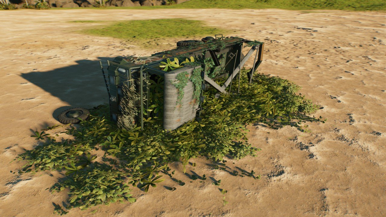 Abandoned Jurassic World Tour Vehicle V2