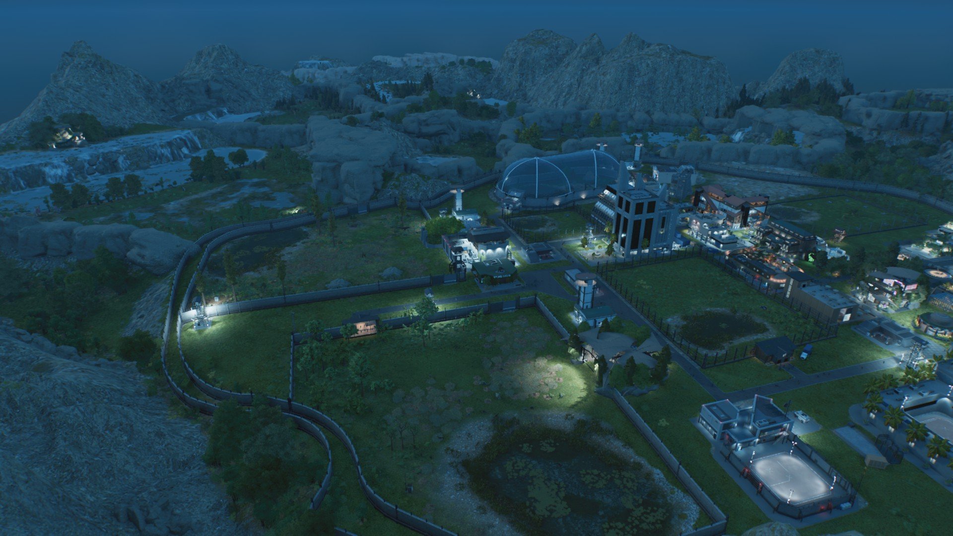 Research Hybrid Facility InGen - Workshop - Jurassic World Evolution 3