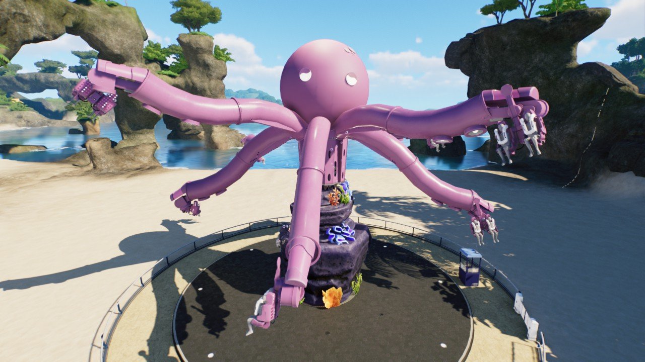 Spinning Octopus Flat Ride