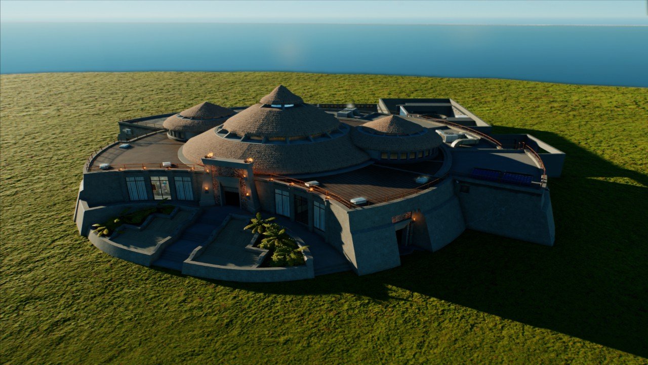 VISITORS CENTER WITH INTERIORS