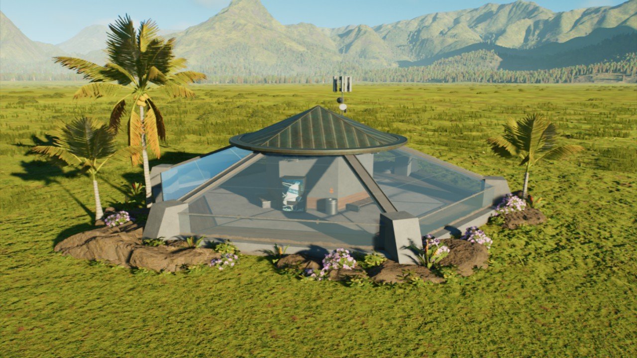 compy hideout viewing dome - Workshop - Jurassic World Evolution 3