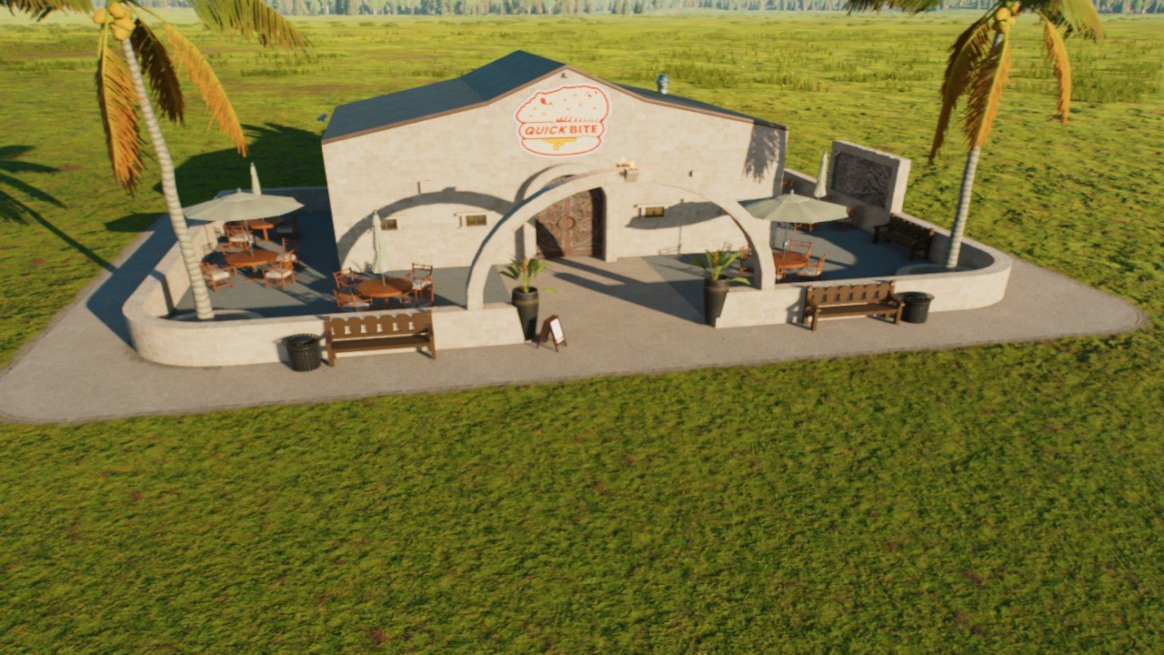 Amenity Small Food_001 - Workshop - Jurassic World Evolution 3