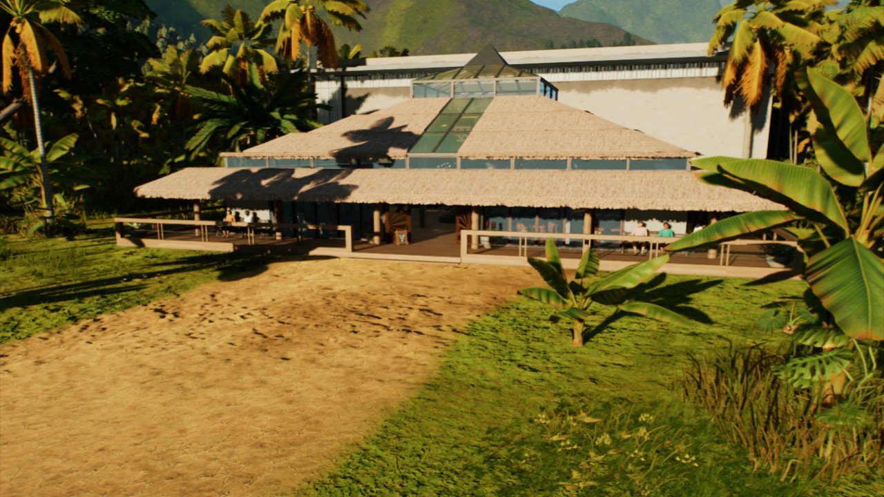 Functional Safari Lodge Lobby