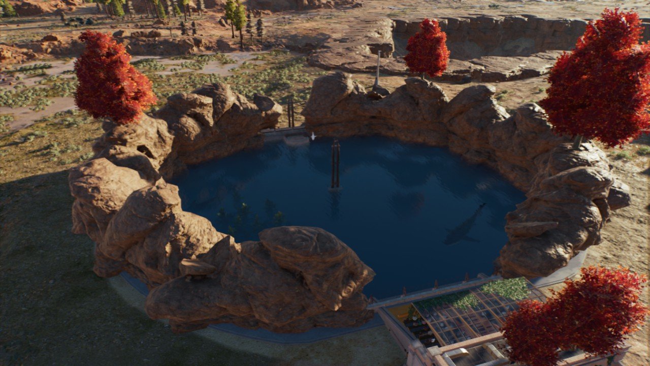 Rock lagoon (single) - Workshop - Jurassic World Evolution 3
