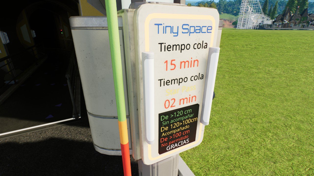 Sci-Fi Queue/Ride Info