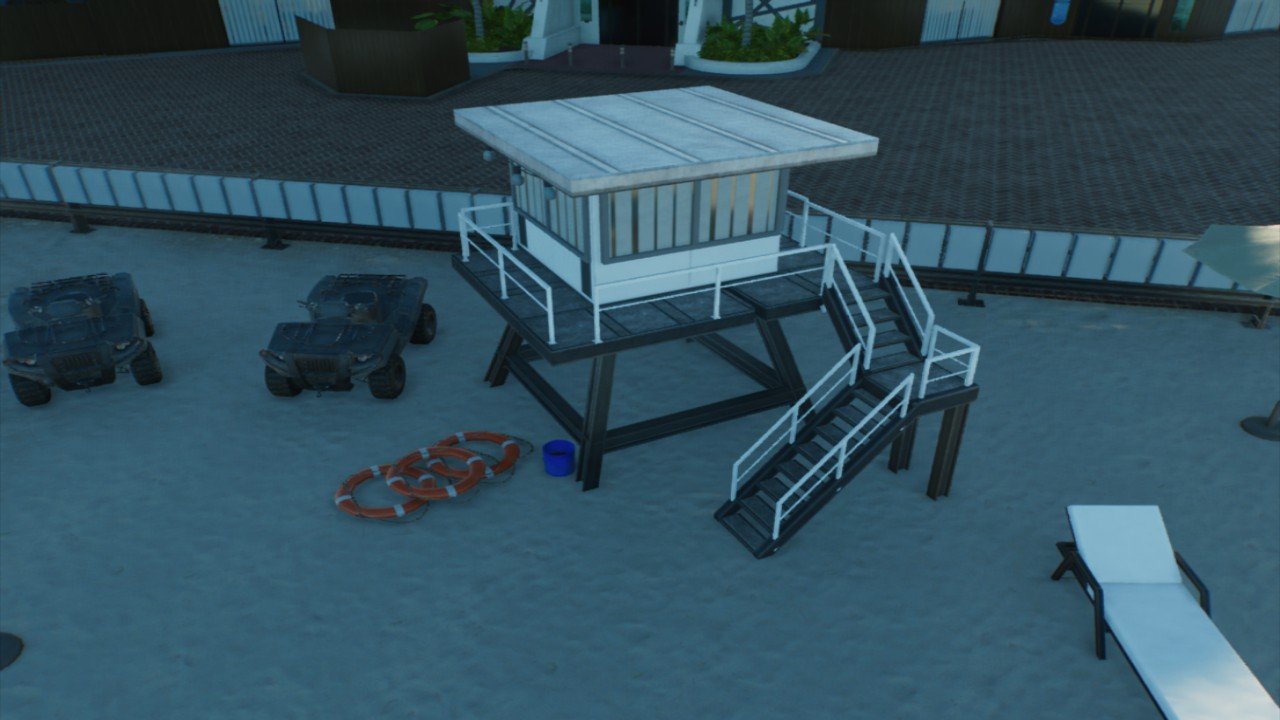 Lifeguard Tower - Workshop - Jurassic World Evolution 3