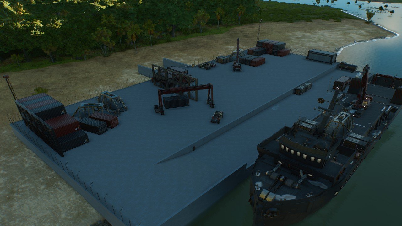 Gen A cargo dock - Workshop - Jurassic World Evolution 3