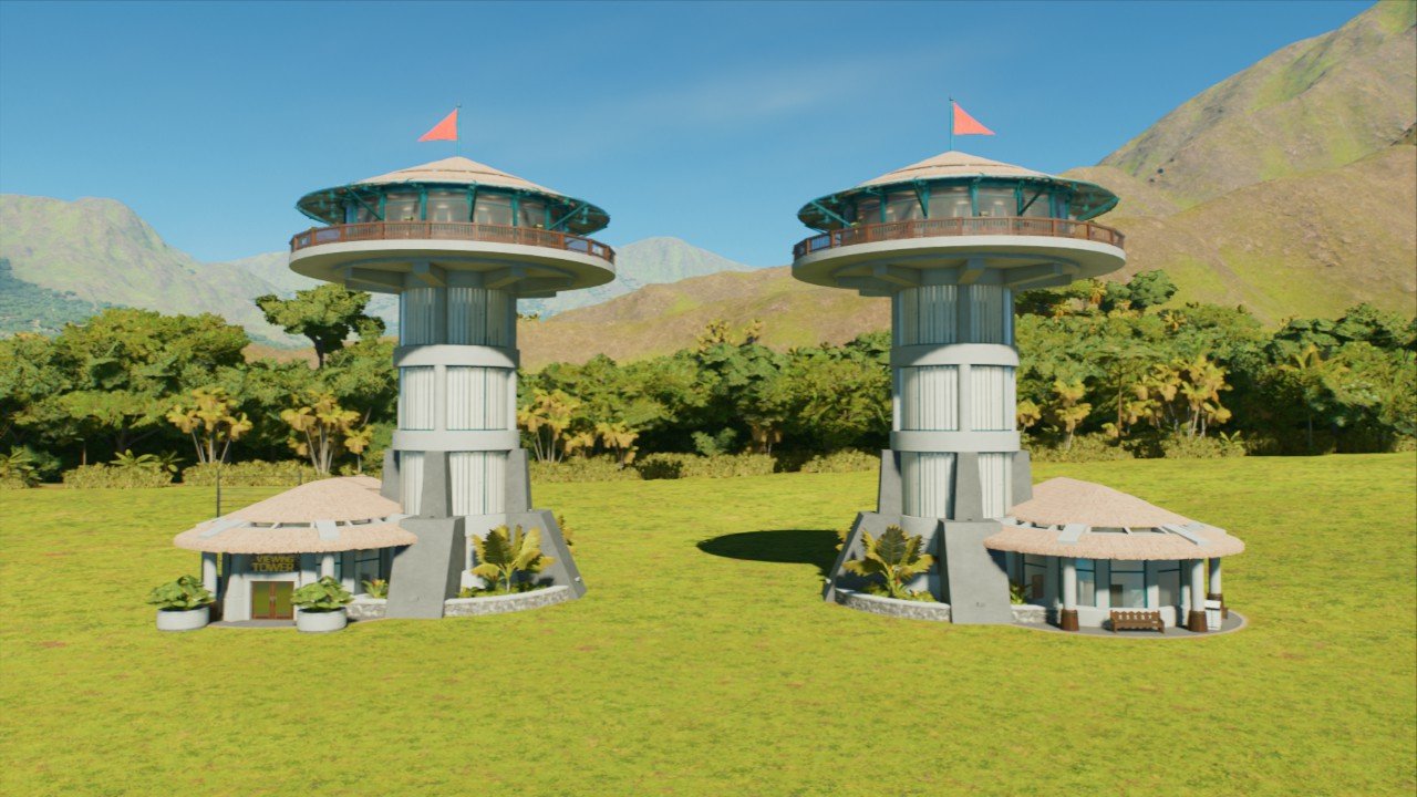 JP Viewing Tower - Workshop - Jurassic World Evolution 3