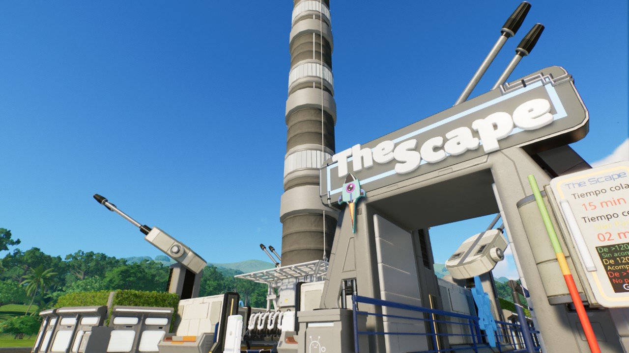 Sci-Fi The Scape- Drop Tower