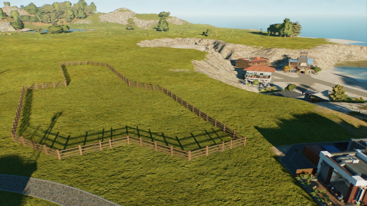 Big Wooden Enclosure - Workshop - Jurassic World Evolution 3