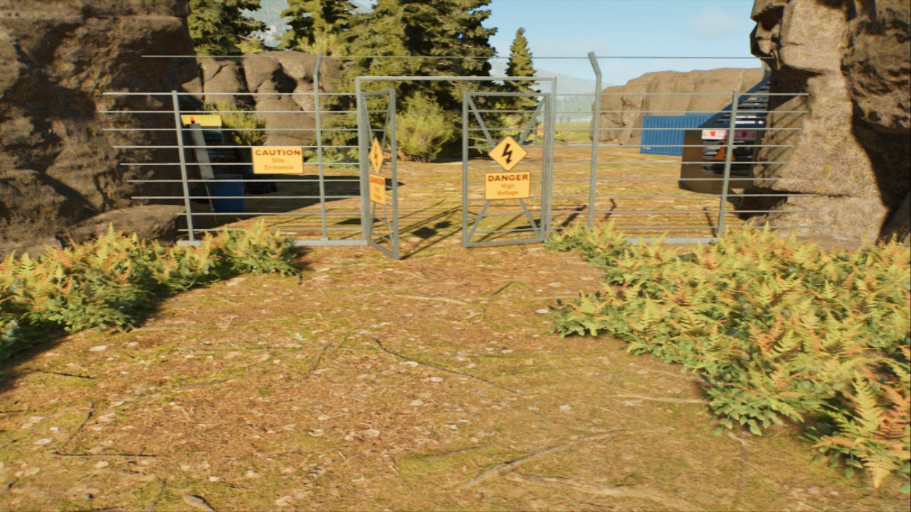 Opened Gate - Workshop - Jurassic World Evolution 3