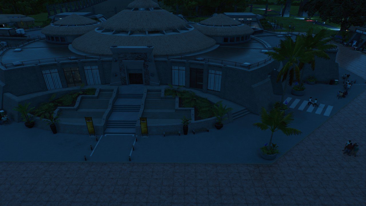 Visitor Center Shell - Workshop - Jurassic World Evolution 3