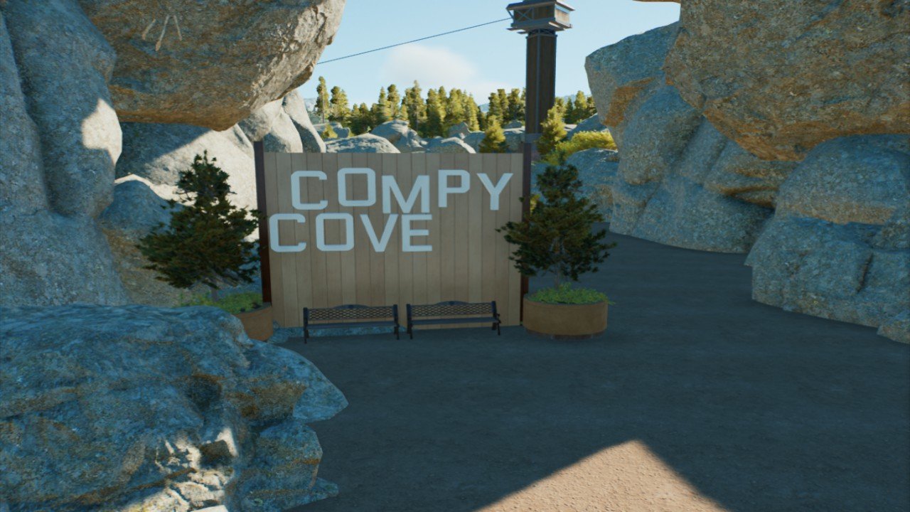 Compy Cove Sign - Workshop - Jurassic World Evolution 3