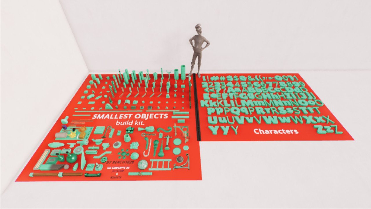 Smallest Objects Build Kit
