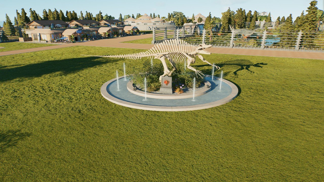 Asset 87 Fountain - Workshop - Jurassic World Evolution 3