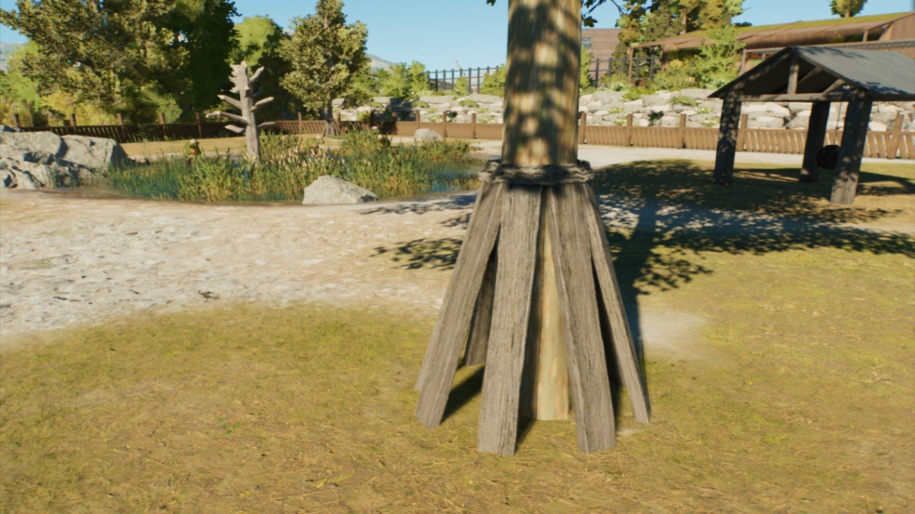 tree trunk protectors! 