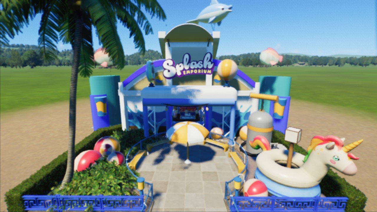 Splash Emporium Store - Workshop - Planet Coaster 2