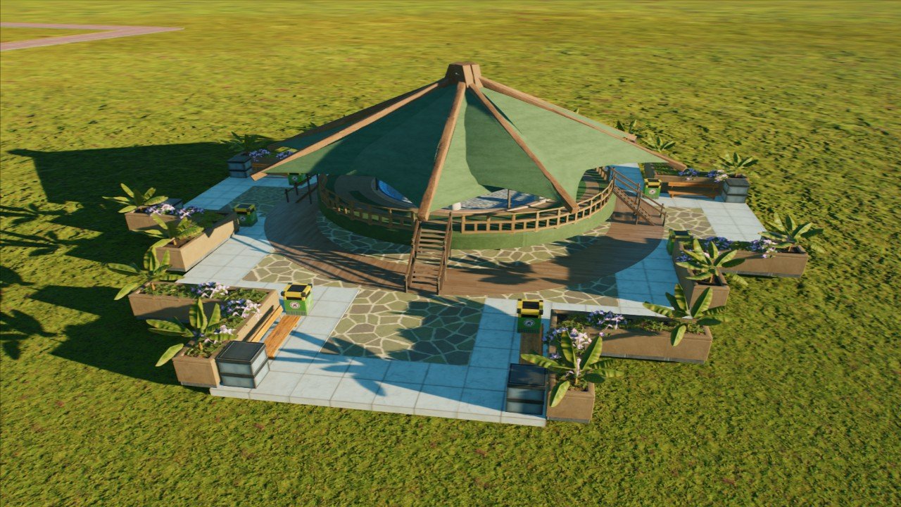 JPOG Themed - Tranquility Pool Rest Area