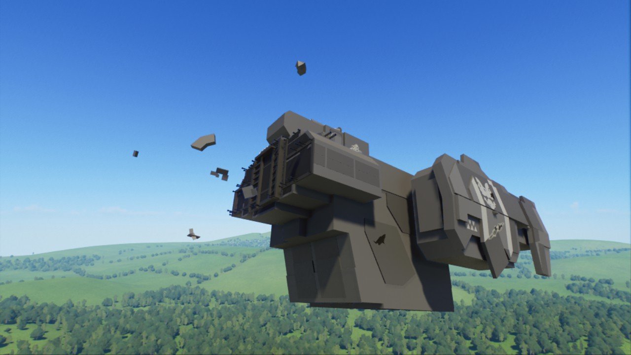 Halo 3 "The Dawn" aft section