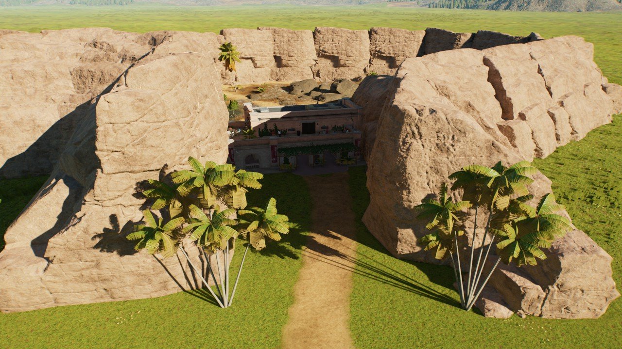 Desertic canyon - Workshop - Jurassic World Evolution 3