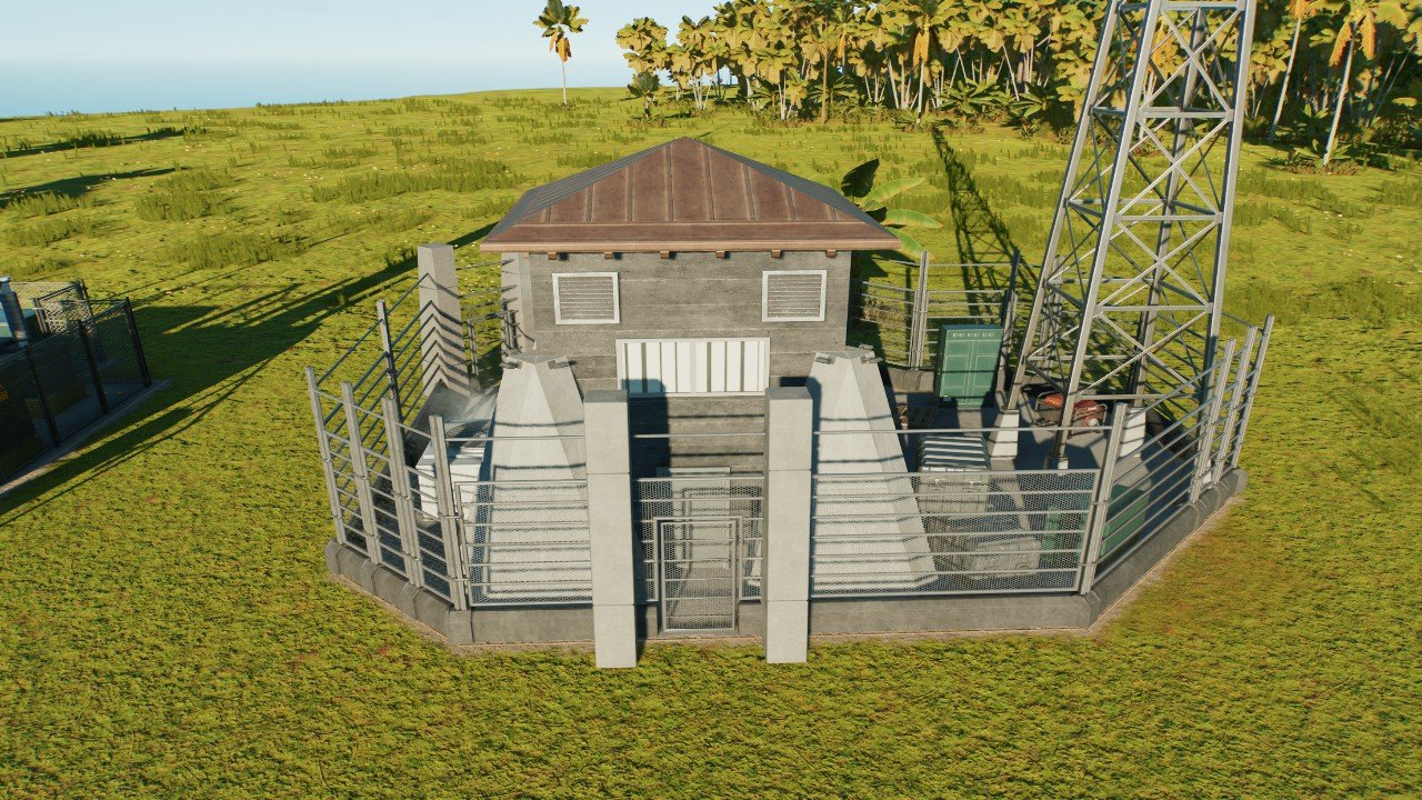 High security small substation