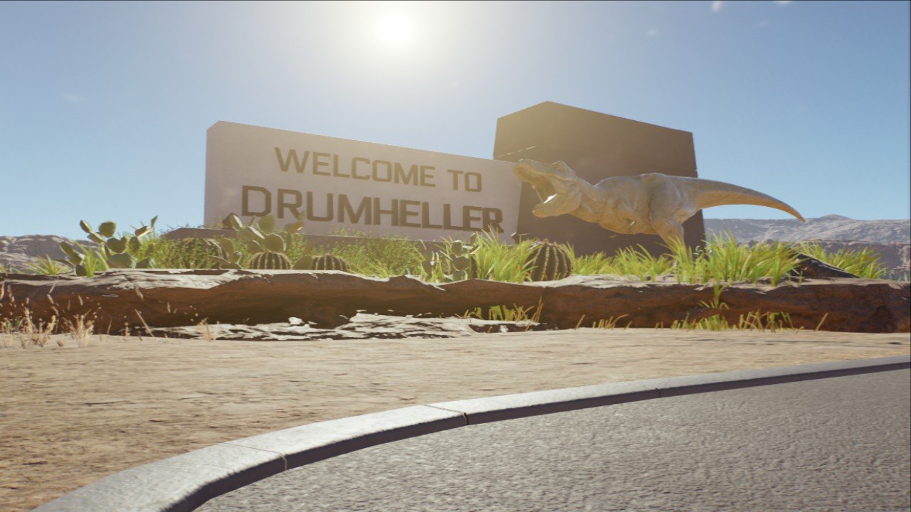 Drumheller Sign