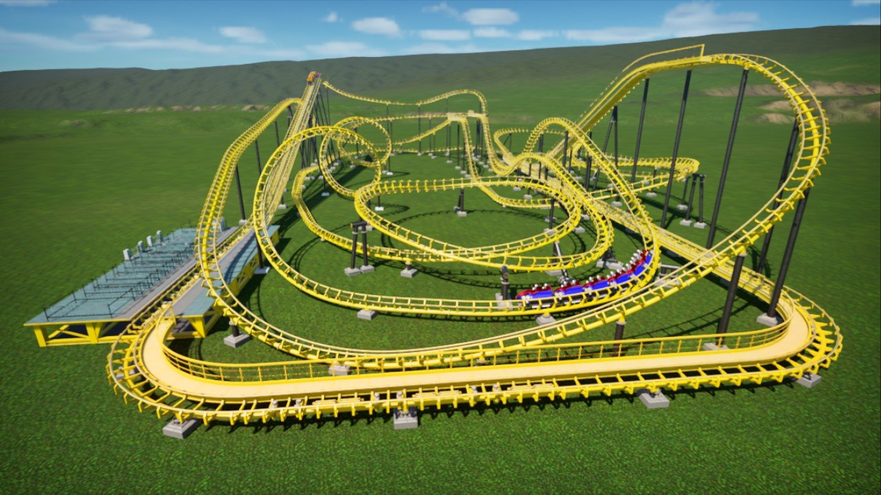 Vekoma Deluxe Corkscrew 1988