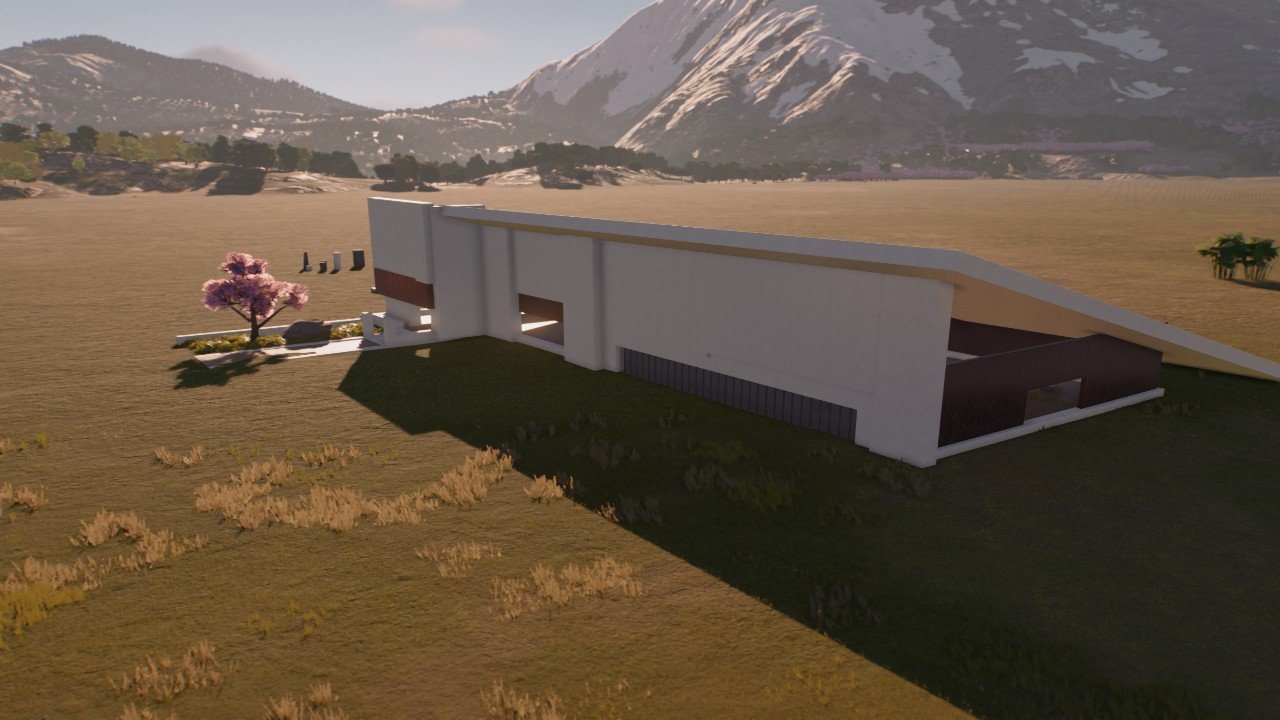 Guest chill zone with viewing windows