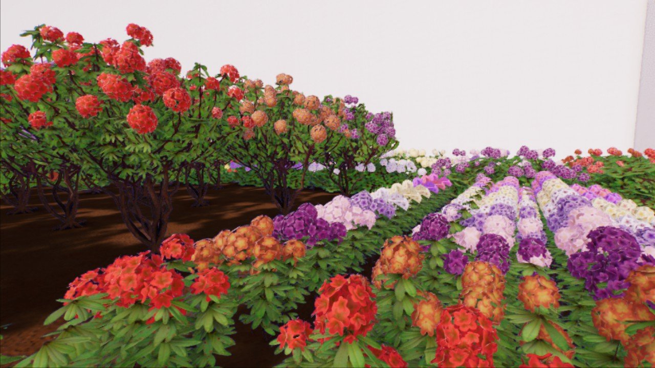 Realistic Flower Colors Kit