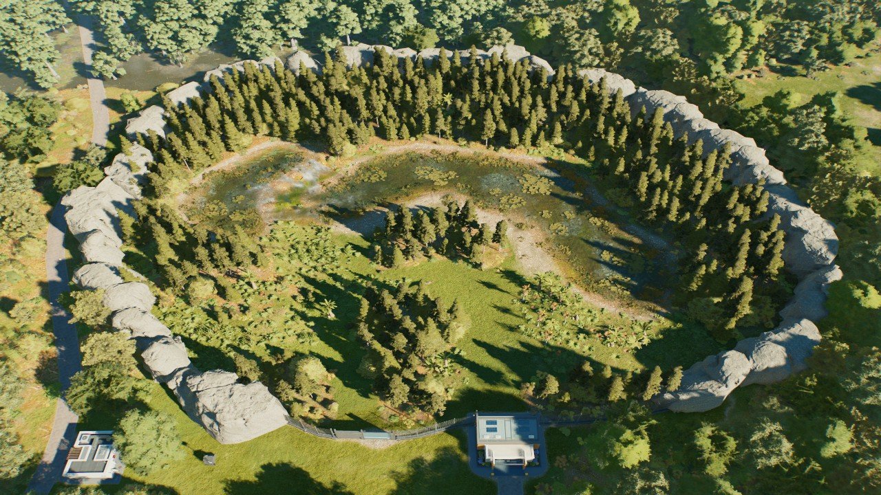 Medium enclosure 1 - Workshop - Jurassic World Evolution 3