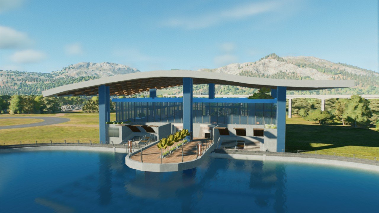 Lagoon viewing gallery - Workshop - Jurassic World Evolution 3