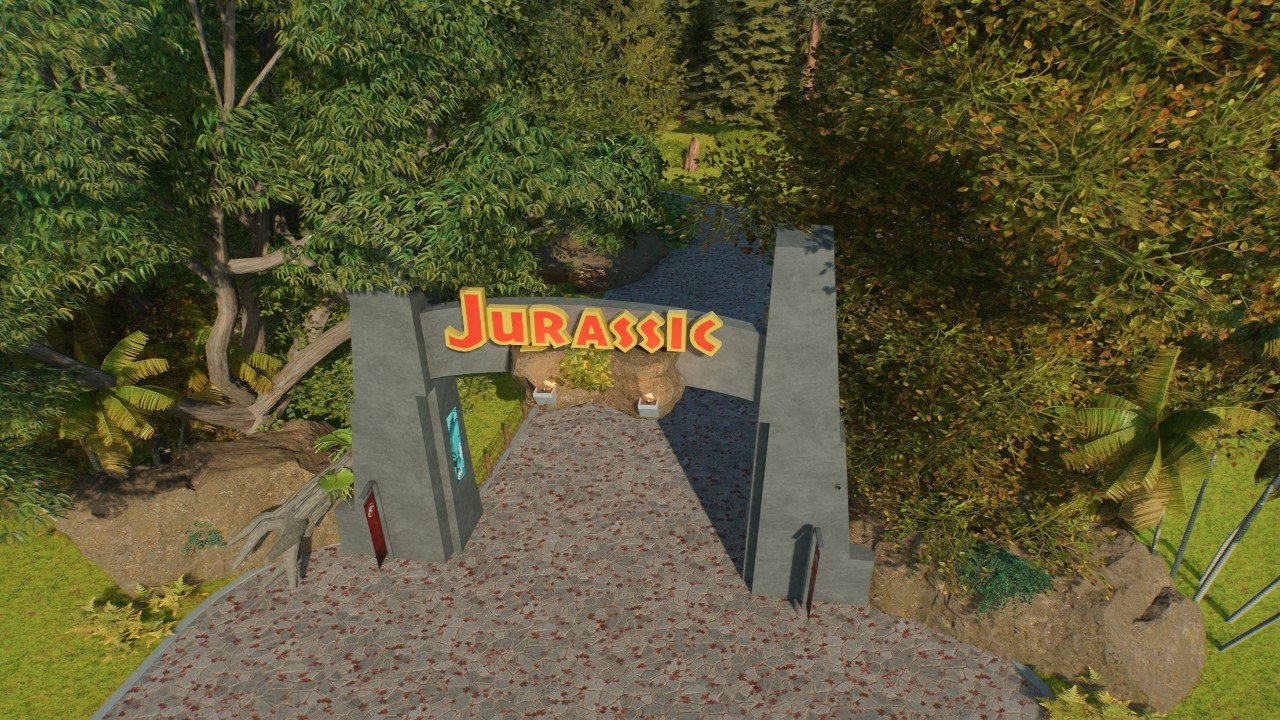 Jurassic gate - Workshop - Jurassic World Evolution 3