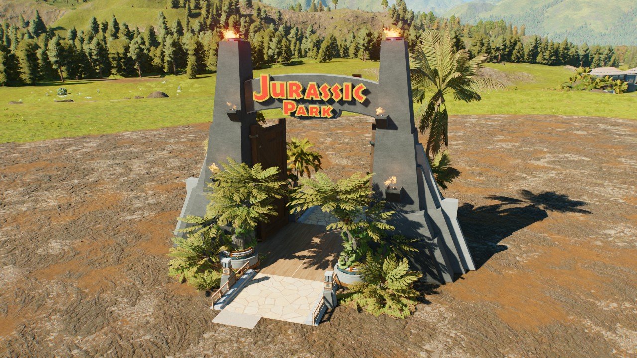 Modern JPOG Gate Path - Workshop - Jurassic World Evolution 3